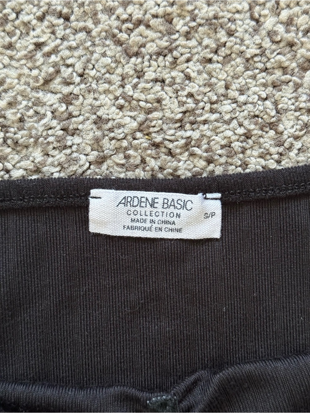 Ardene Basic Black Ribbed Ruched V-Neck Tank Top - Picture 5 of 6